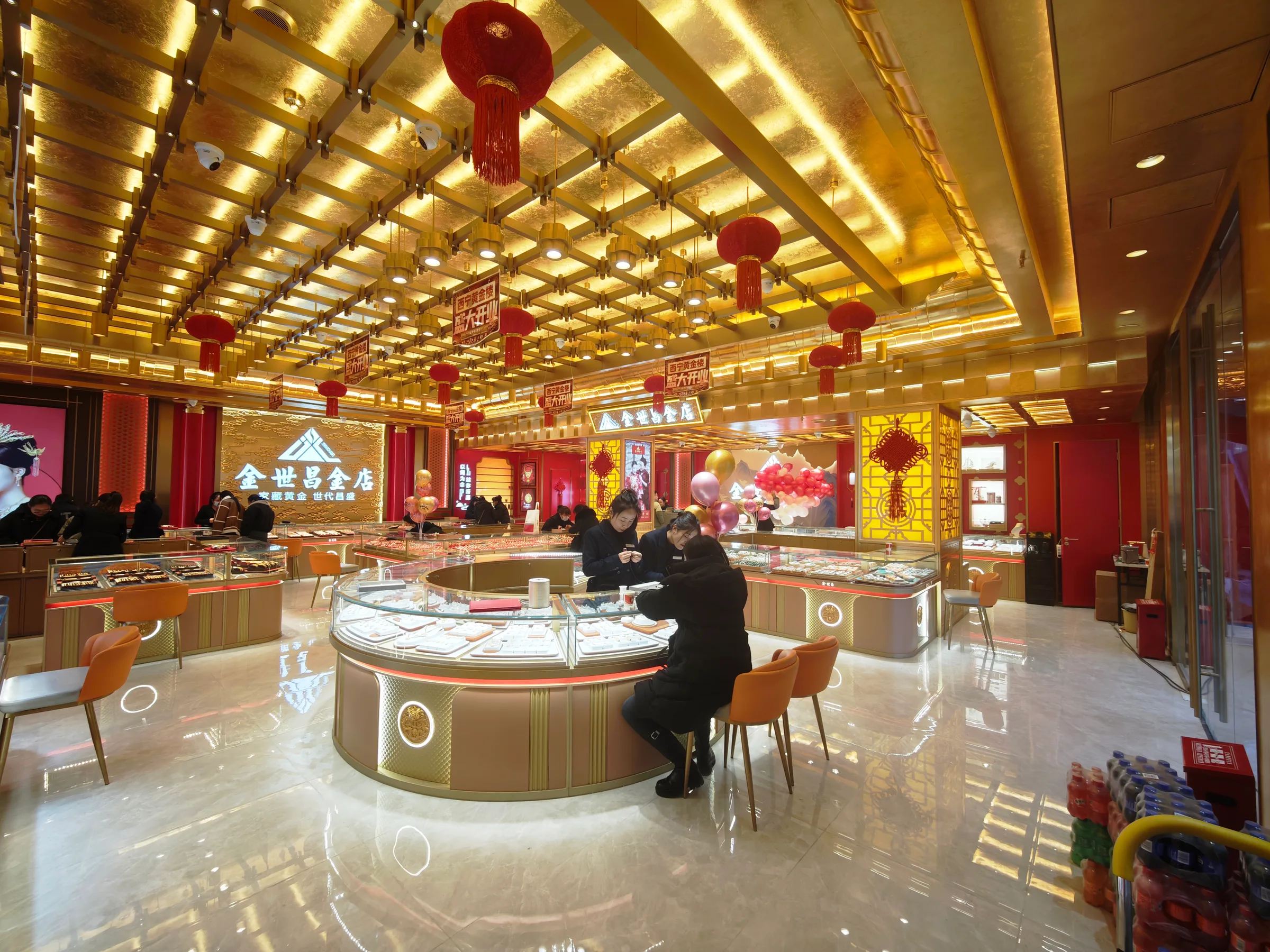 Jin Shi Yuan retail display project
